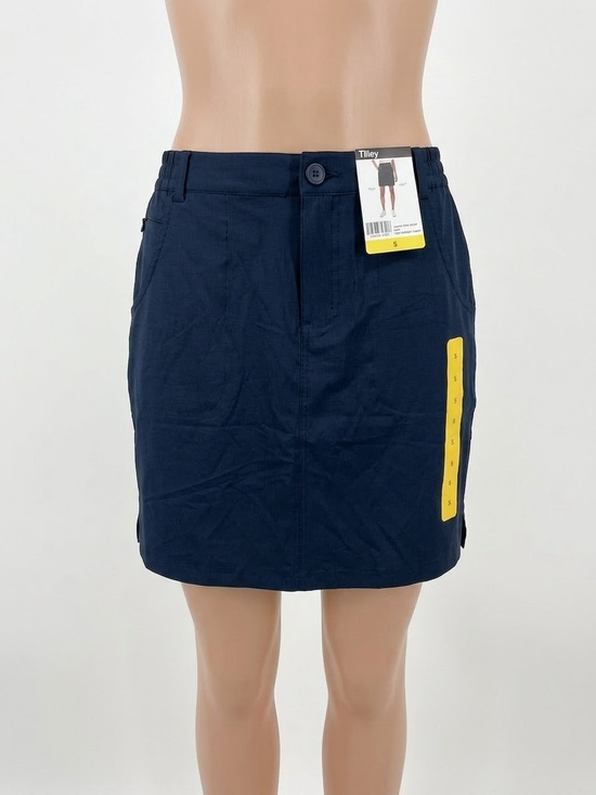 Tilley Pants - Women's Navy Straight Mini Skirt